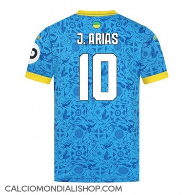 Maglie da calcio Wolves Jhon Arias #10 Terza Maglia 2025-26 Manica Corta Maglie da calcio Wolves Jhon Arias #10 Terza Maglia 2025-26 Manica Corta
